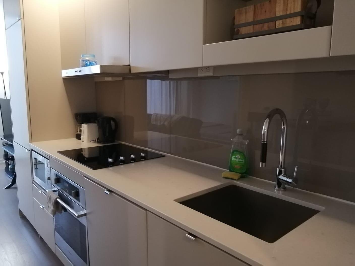 Downtown Skyline — 1 Bedroom Entertainment Area